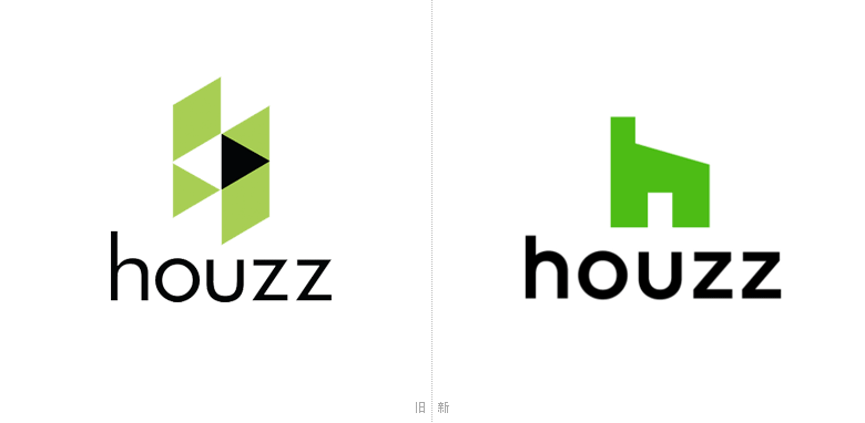 美国知名装修设计平台Houzz启用全新品牌LOGO