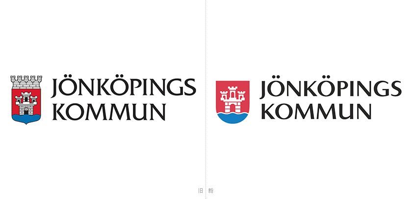 瑞典城市Jnkping(延雪平)更新城市LOGO,使其更适应数字时代
