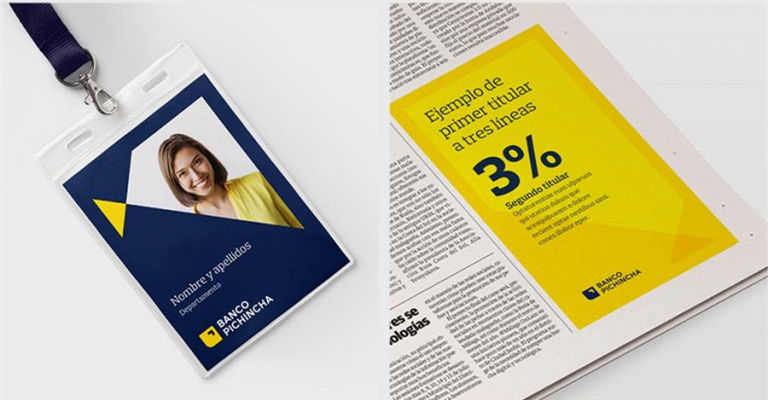厄瓜多尔最大银行Banco Pichincha(皮钦查银行)启用全新品牌设计