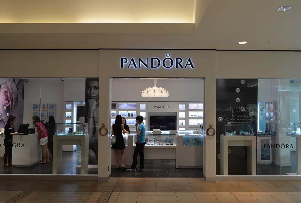 潘多拉Pandora珠宝37年后启用全新LOGO设计 重塑品牌形象