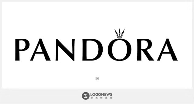 潘多拉Pandora珠宝37年后启用全新LOGO设计 重塑品牌形象