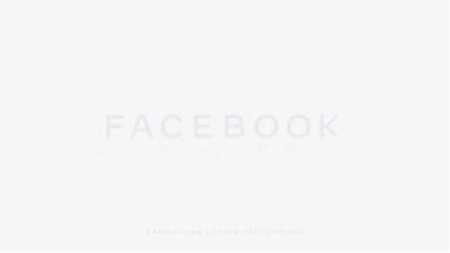 全大写无衬线，Facebook公司启用新品牌字体LOGO