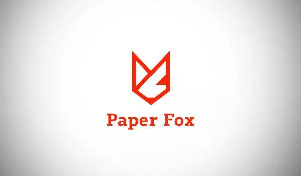 几何折纸风格logo设计欣赏