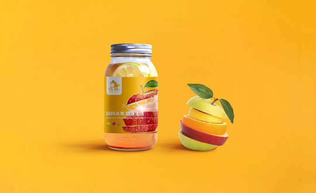 【LOGO设计案例】精品水果店-伍俩果铺