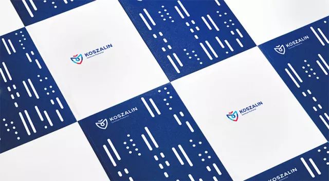 波兰科沙林全新的城市形象标识设计