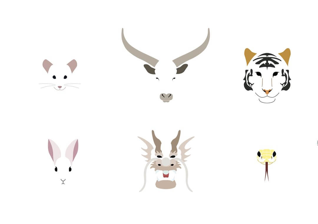 最中国的新春设计-十二生肖