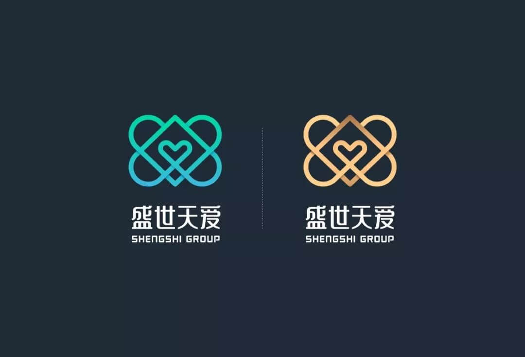 【LOGO设计案例】盛世天爱体检中心