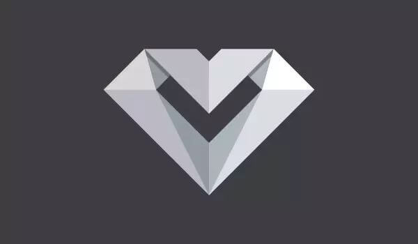 几何折纸风格logo设计欣赏