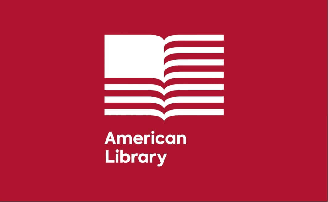 美国图书馆LOGO设计 标志设计的经典之作