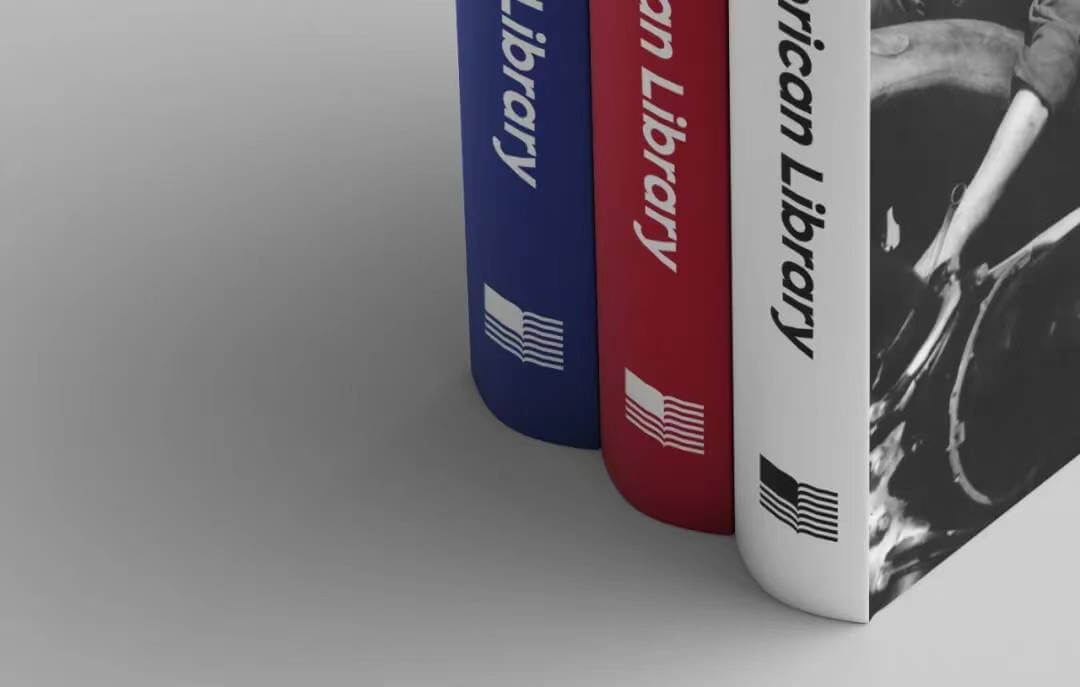 美国图书馆LOGO设计 标志设计的经典之作