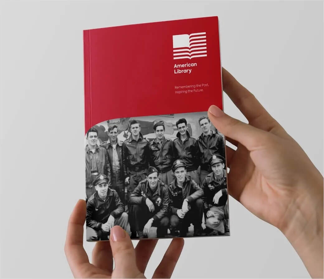 美国图书馆LOGO设计 标志设计的经典之作