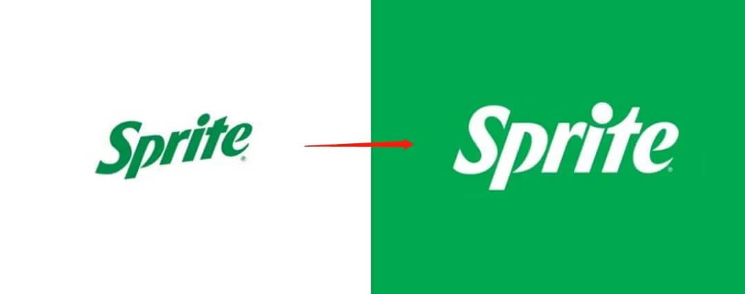 雪碧LOGO新升级,标志设计变得更加简洁