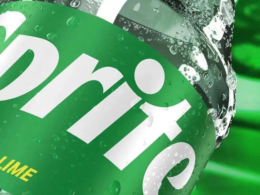 雪碧LOGO新升级,标志设计变得更加简洁