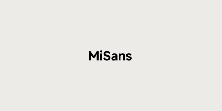 MiSans字体下载 小米字体官网免费下载