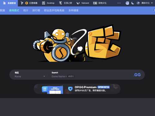 OPGG中文网站